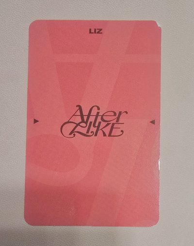 IVE LIZ AfterLike小卡三張