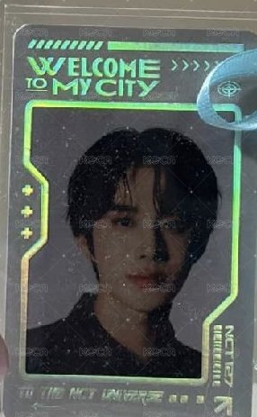 Welcome To My City 專輯卡  背面