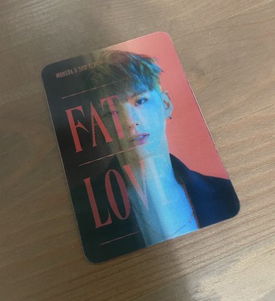 MONSTA X 柳基現 光柵變化卡