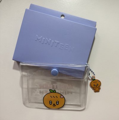 MINITEEN PVC 收納包-🍊뿌귤이