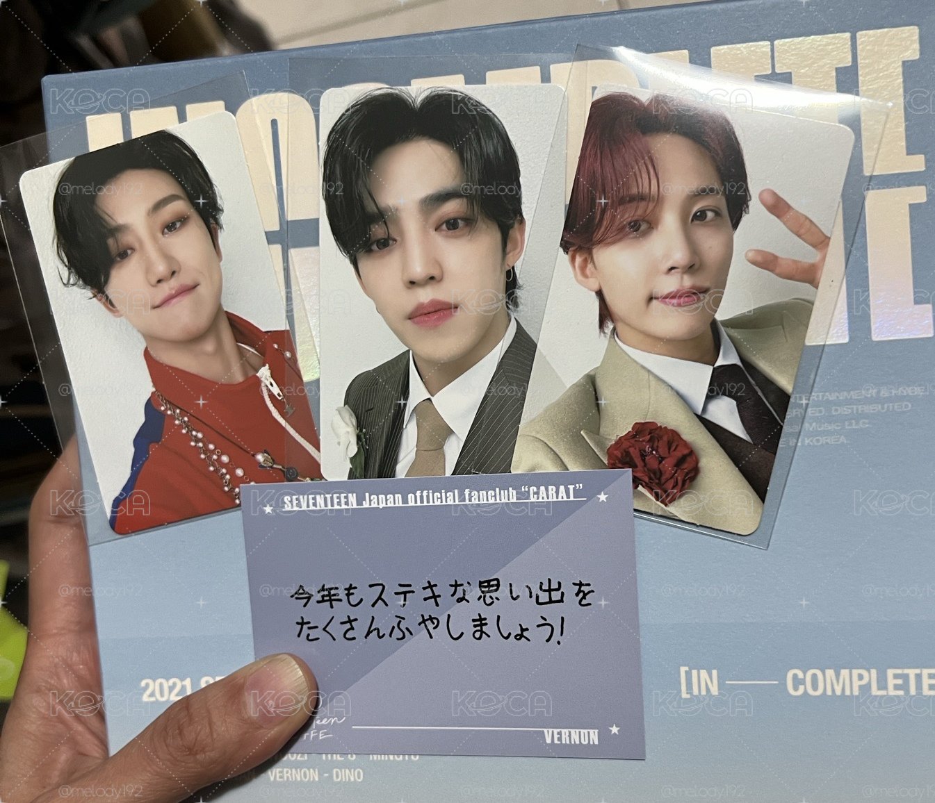 2021 incomplete DVD 隨機卡小盤