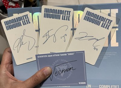 2021 incomplete DVD 隨機卡