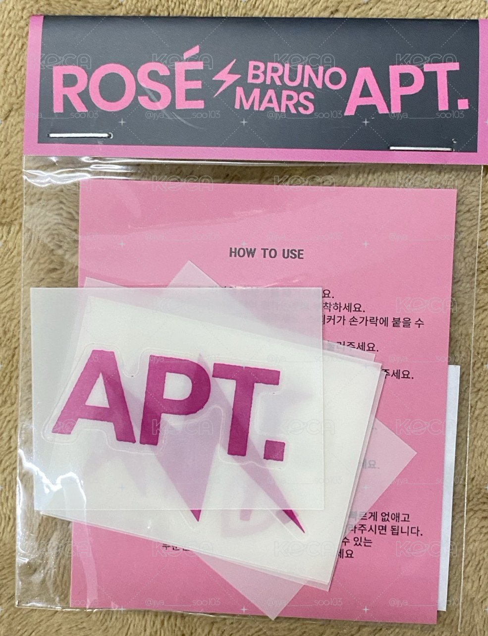 APT紋身貼紙