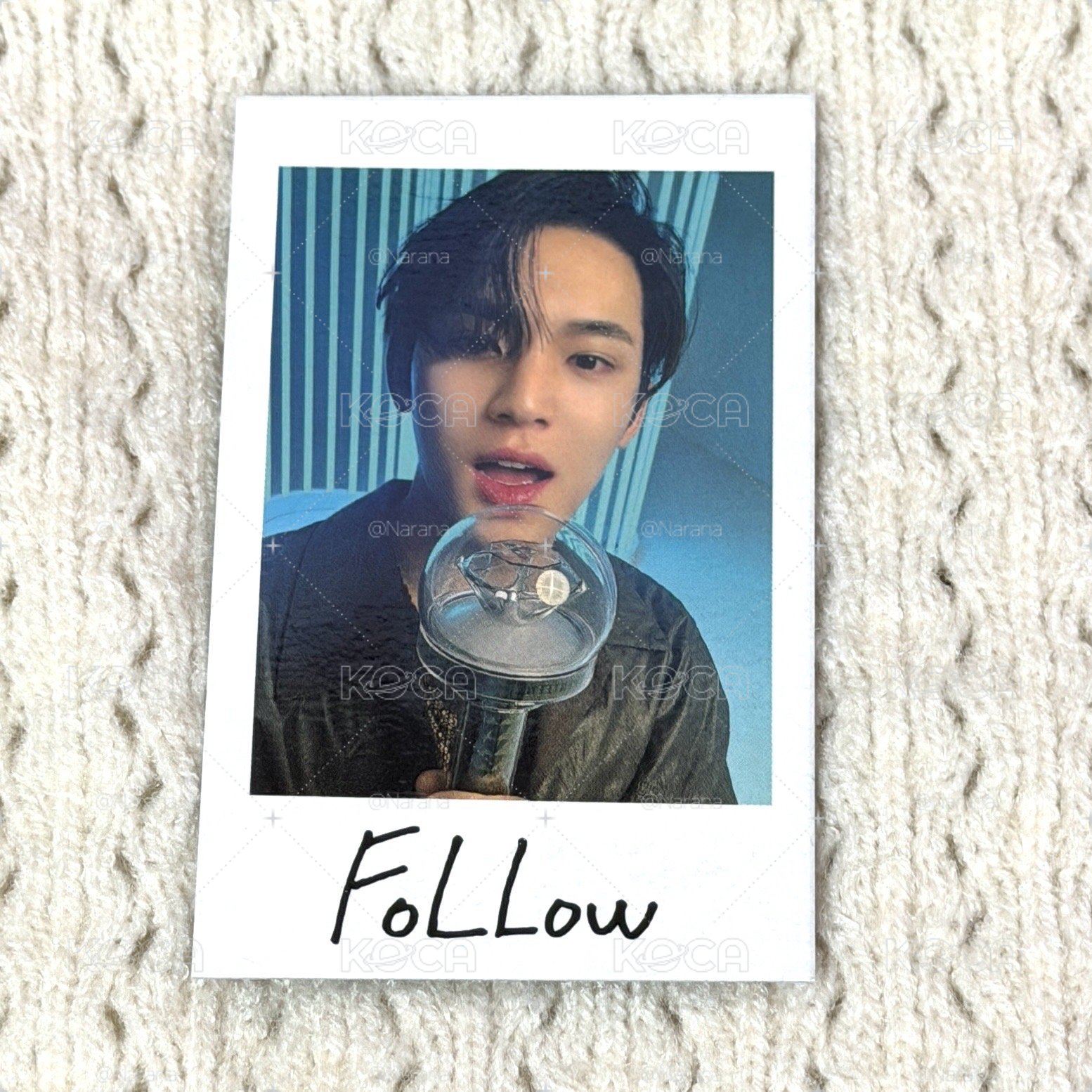 珉奎 follow again 日巡拍立得