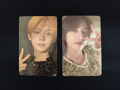 TXT 正規三輯 FREEFALL 單封 Gravity版 小卡 然竣 杋圭 圖上兩張一起售