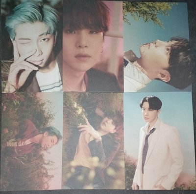 HYBE展覽 明信片