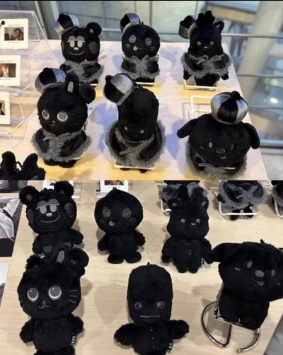 展會黑娃狗龍*2(兩種各一）+相機SET