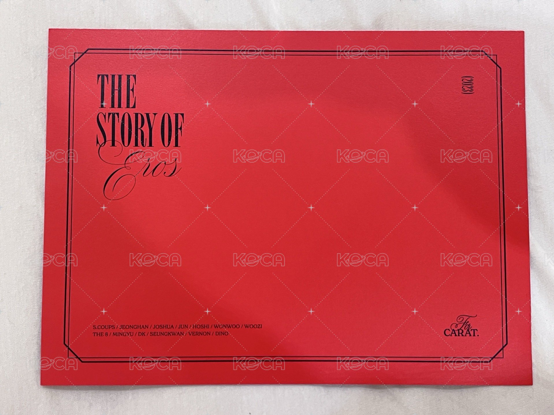 23’年曆 海報 迷你海報 背面