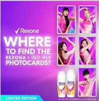 Rexona蕊娜 蕊娜菲律賓代言卡