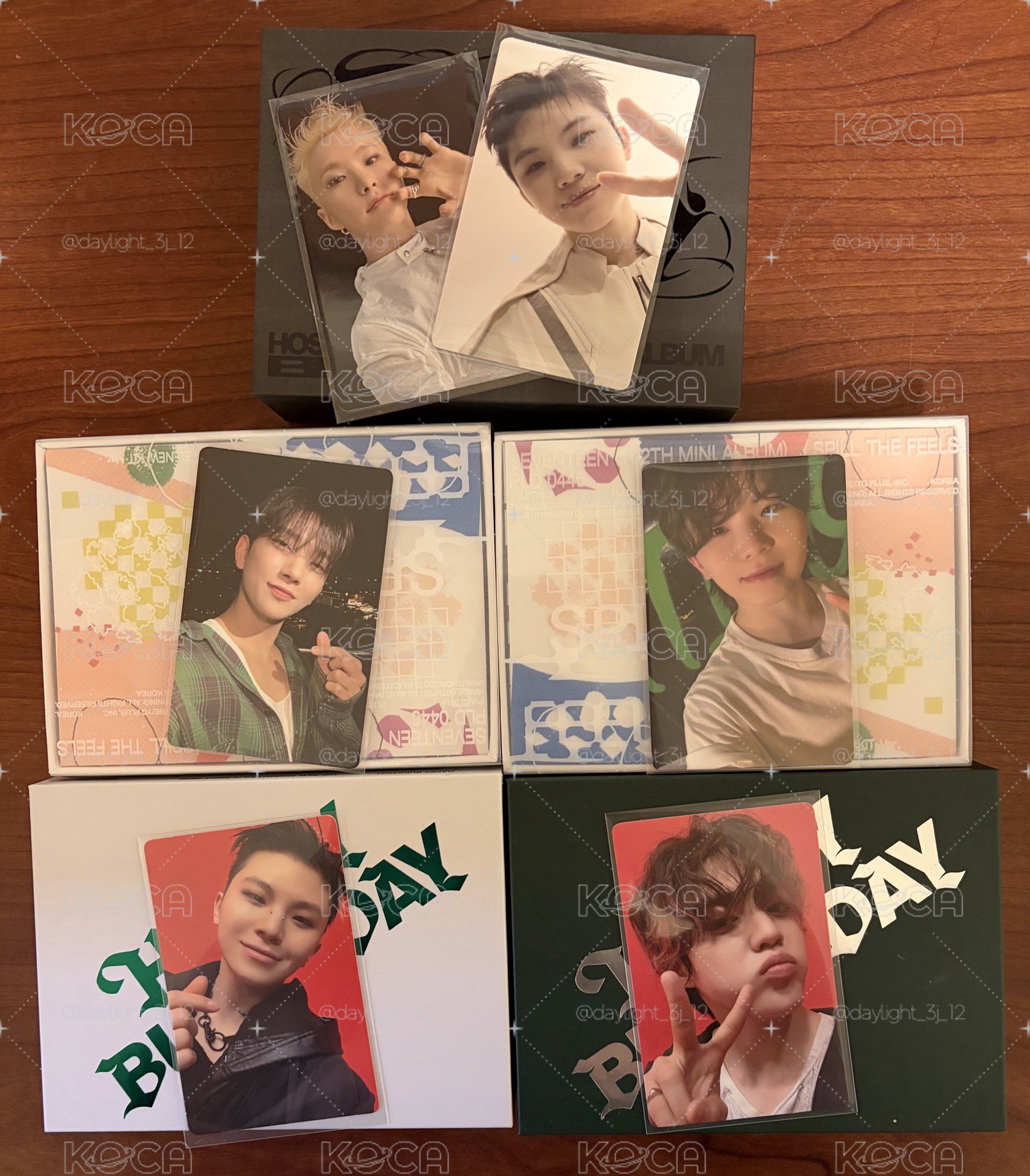 SEVENTEEN 專輯kit ver.-全專