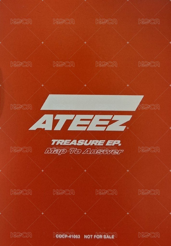 Map to Answer 專輯卡  背面