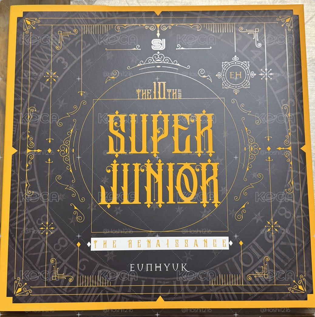Super Junior 10th The Renaissance 銀赫版