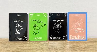 EXO KAI SOLO 專卡 小卡盤🐻