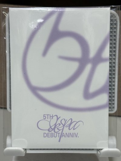 aespa 五週年周邊 幸運卡包 Winter 寧寧