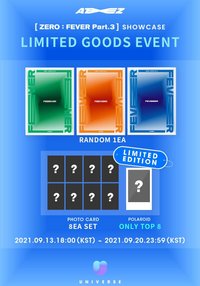 Fever pt.3 SHOWCASE LIMITED GOODS EVENT