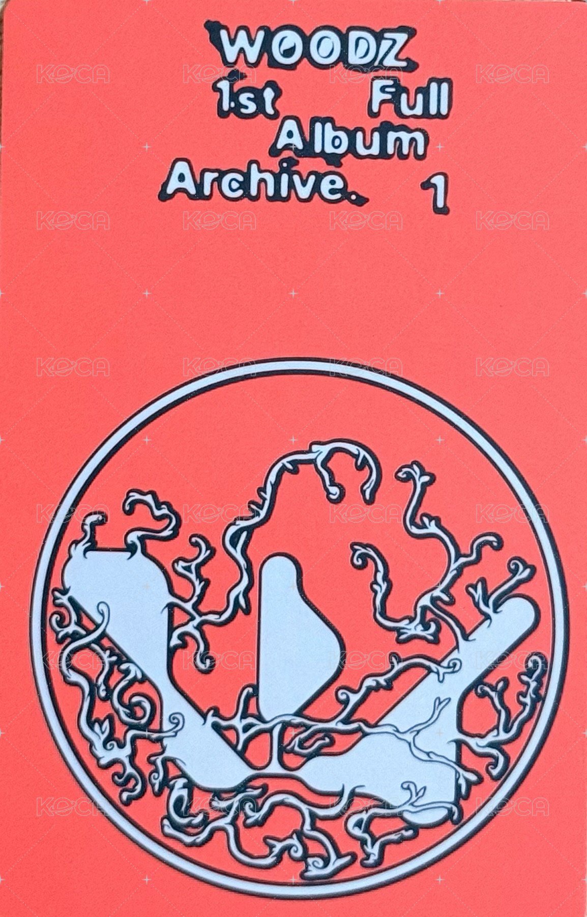 Archive. 1 Jewel ver. 專輯卡  背面