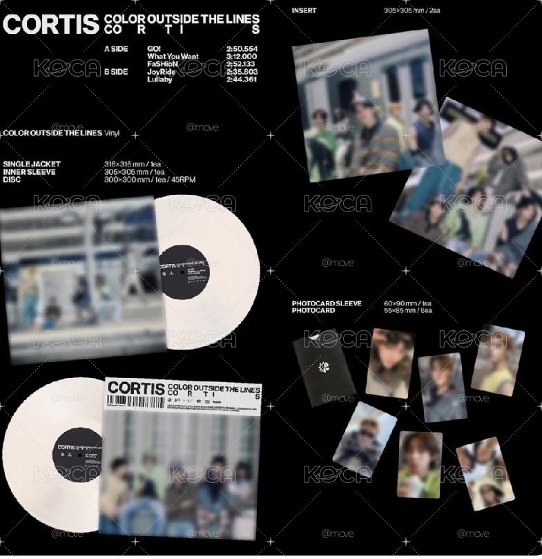 CORTIS黑膠唱片全專