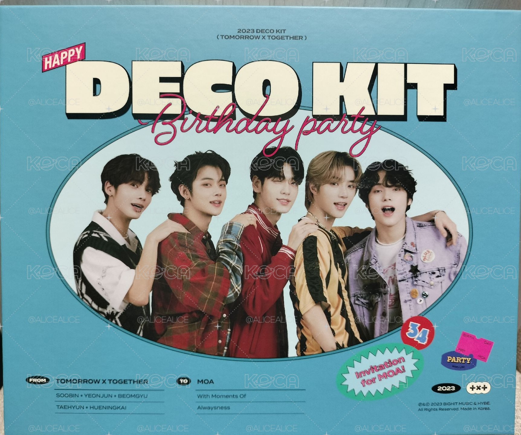 2023 DECO KIT 含wvs特典