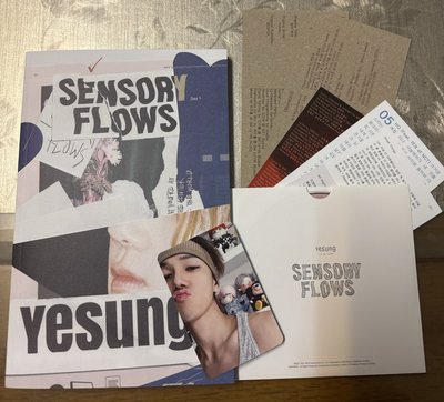 Yesung 1st album Sensory Flows ver1