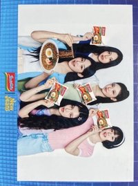 NewJeans x Indomie 代言卡 團體