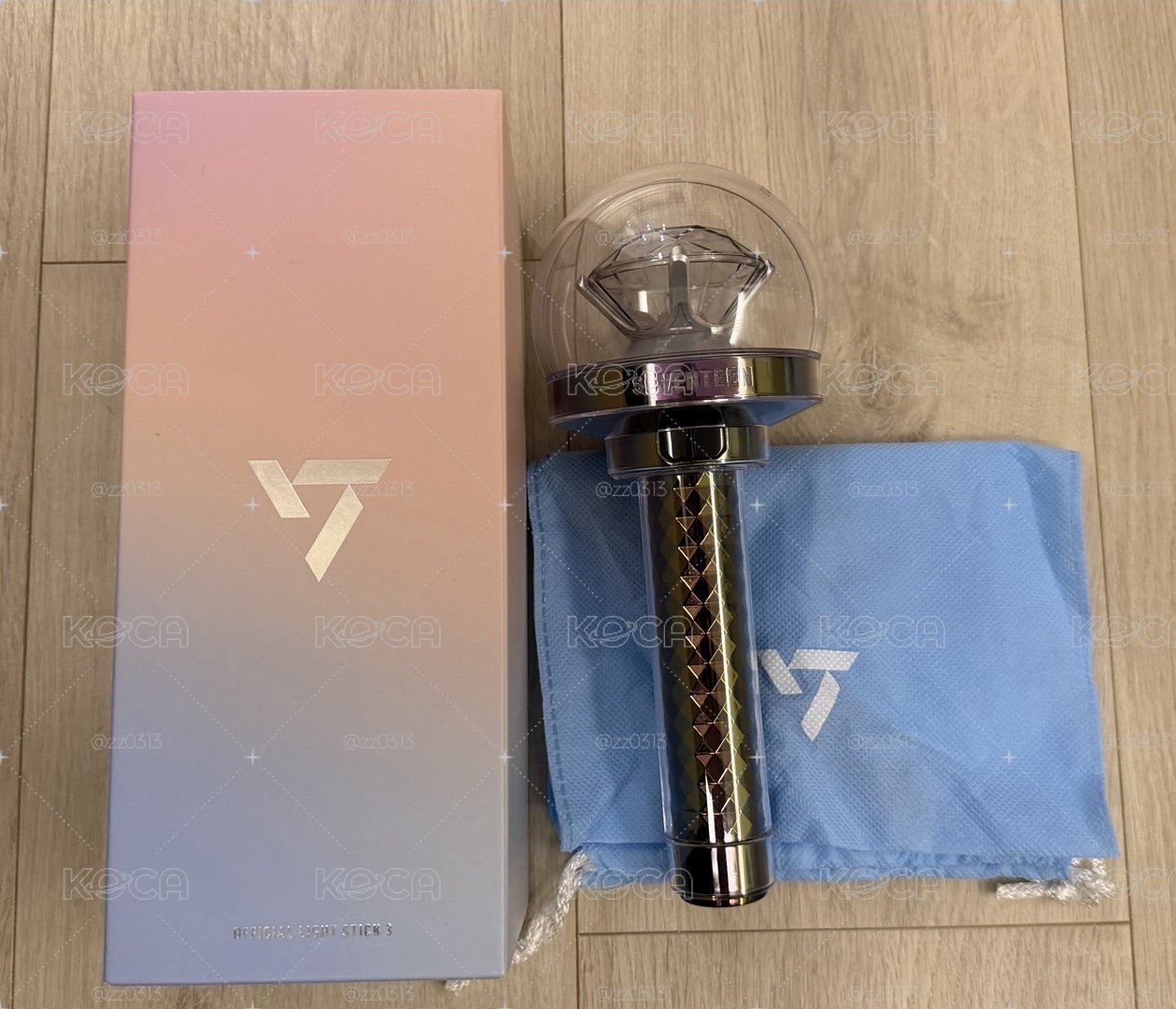  二手｜SEVENTEEN 三代克拉棒手燈