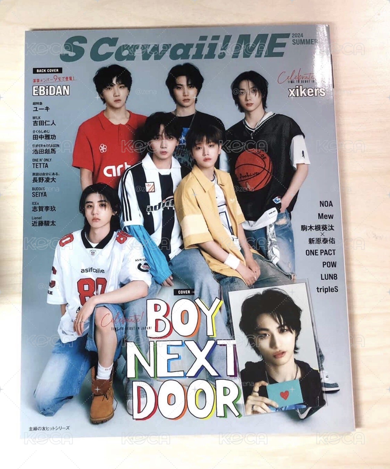 🌷S CAWAII日雜泰山卡+雜誌