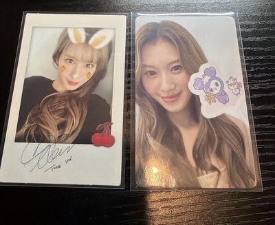 Twice 迷11 特典卡 幸運卡 Sana 電話紗