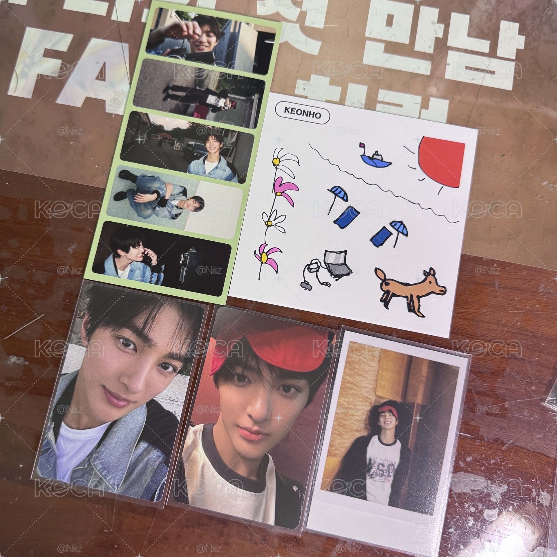 安乾鎬好好好帥的年曆set