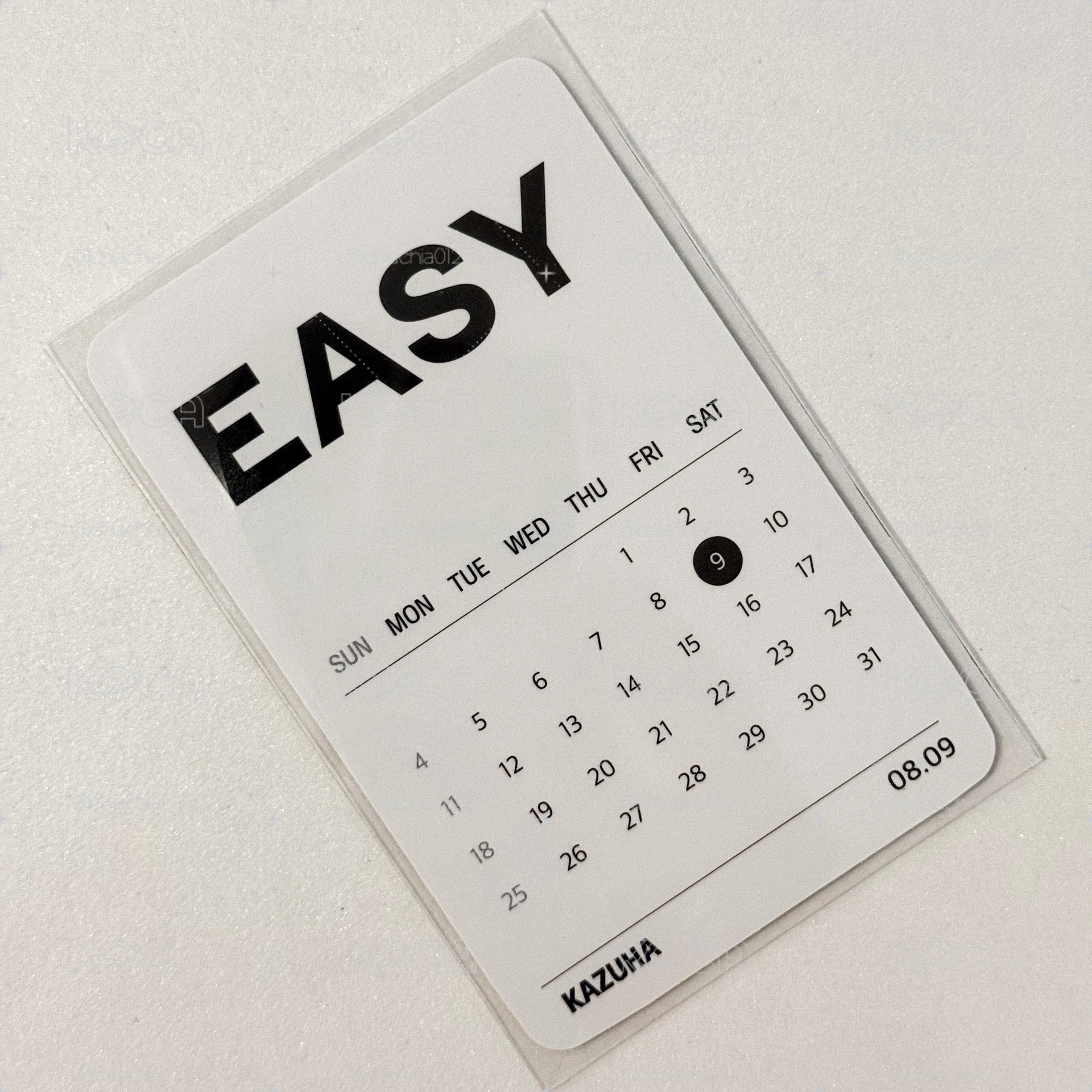 EASY yes24 預售特典 葉