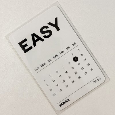 EASY yes24 預售特典 葉