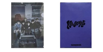 No Genre wvs 資料夾 特典資料夾+小海報/環球 特典 資料夾