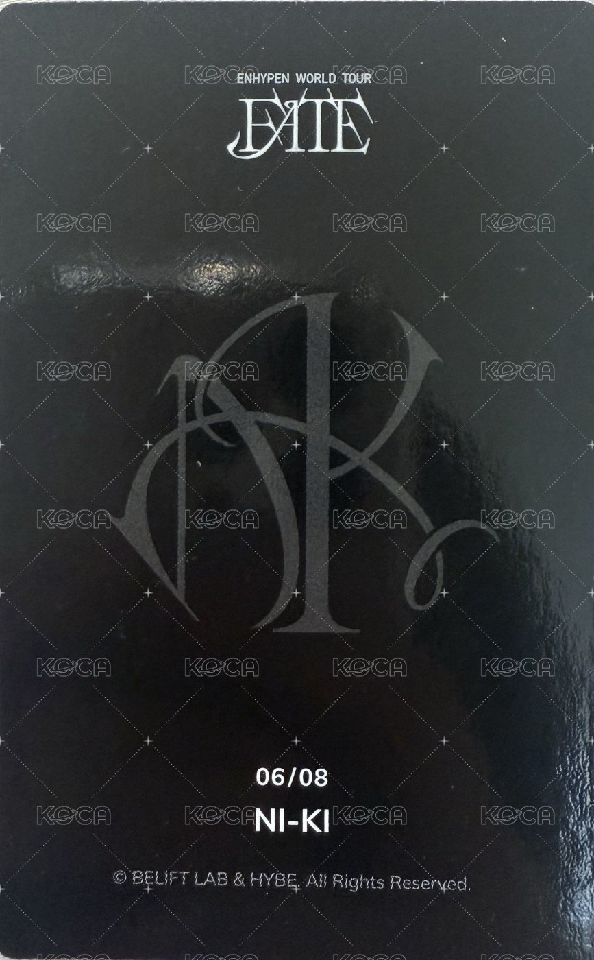 FATE世巡 隨機卡 編號02/08 背面