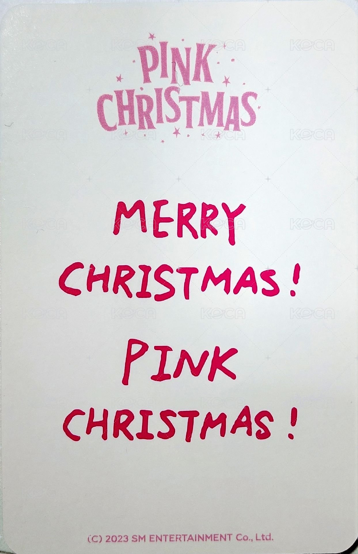 23聖誕 隨機卡  背面