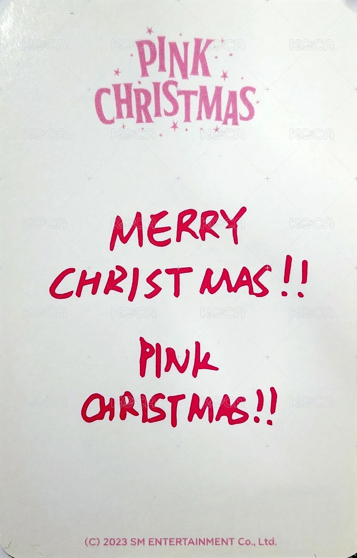 23聖誕 隨機卡  背面