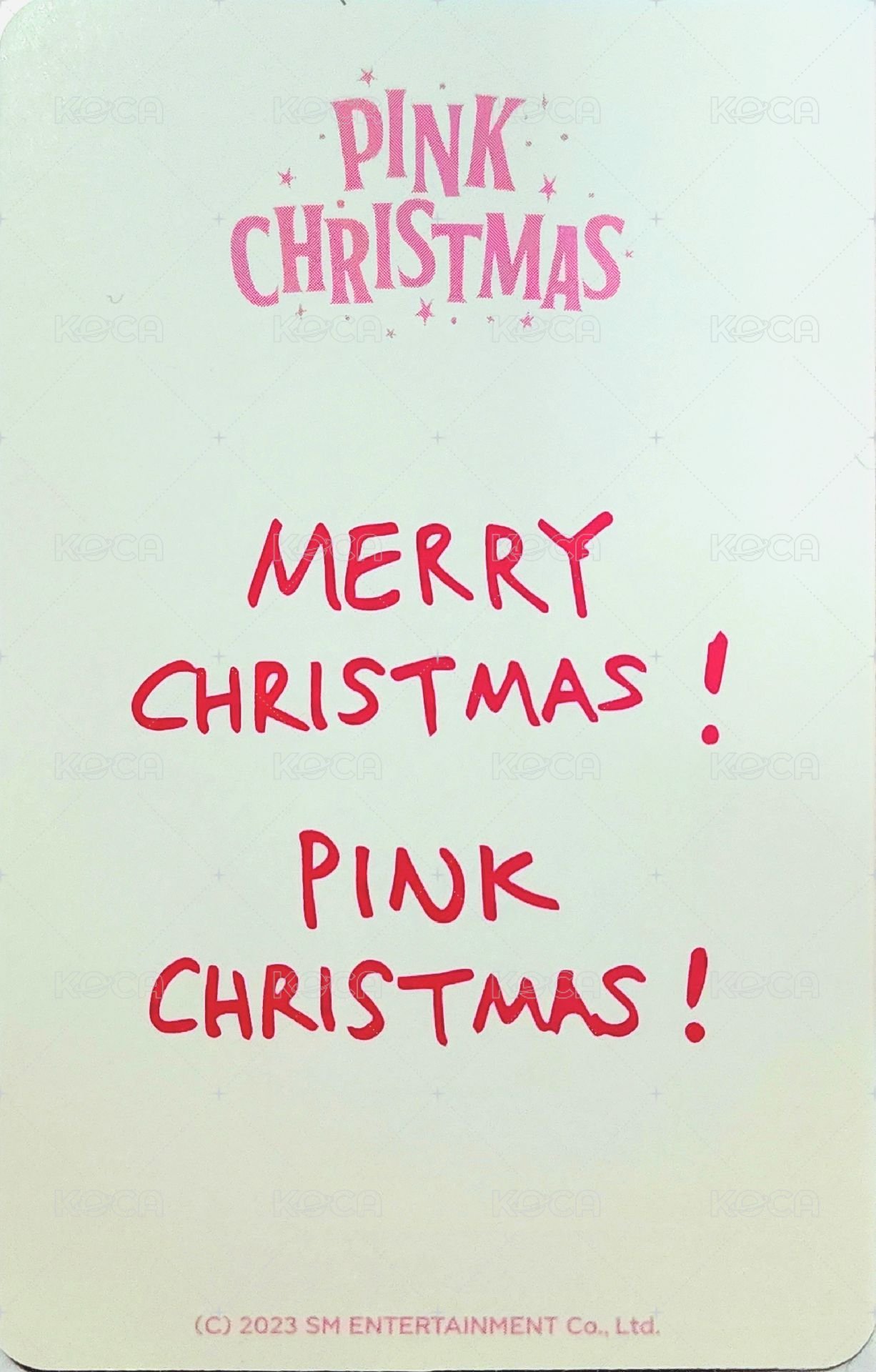 23聖誕 隨機卡  背面