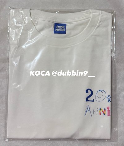 Super Junior SS10 IN Japan 20週年紀念手繪T