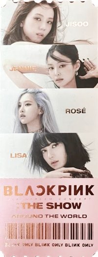 THE SHOW 滿額卡 票根