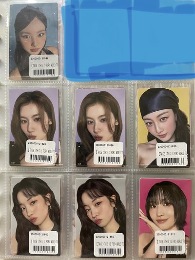 TWICE 六巡 線上一番賞 貼紙