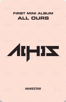 MINI1 ms 簽售卡 新年符咒卡 背面