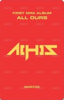 MINI1 ms 簽售卡 新年符咒卡 背面