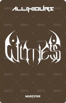 MINI2 ms 線下 簽售卡 汗蒸房ver. 背面