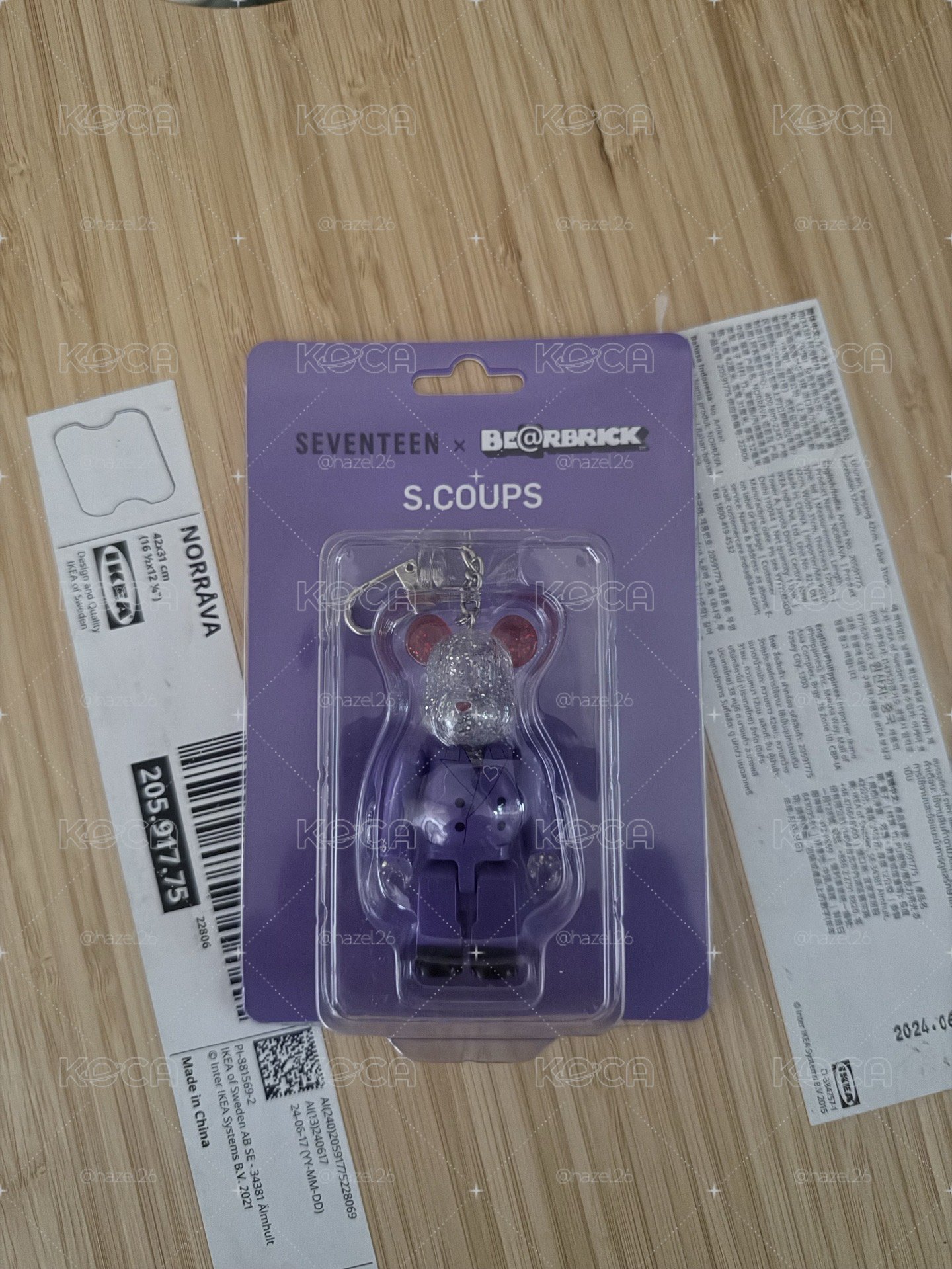 SVT BE@RBRICK 庫柏力克熊 S.coups