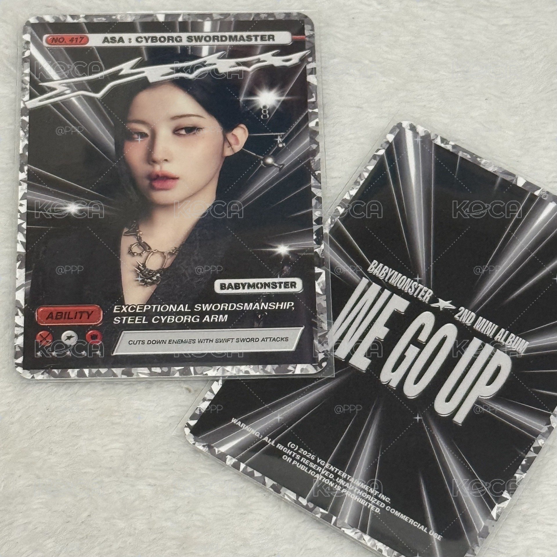 we go up yg快閃店角色卡 asa