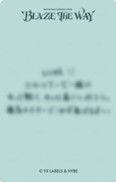 BTW 隨機卡  背面