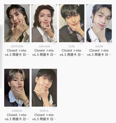 （不拆售）惡棍球+v6.3日記內頁含卡