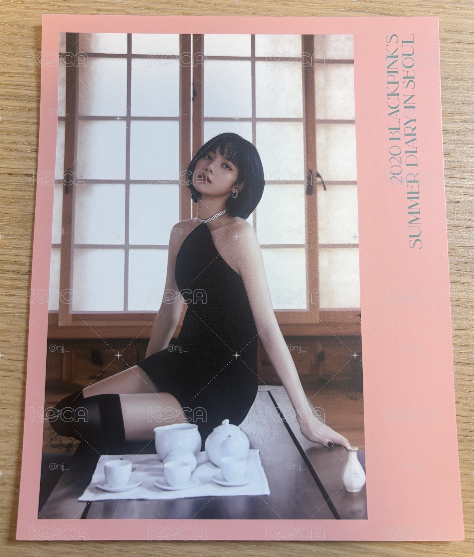 Lisa 夏日日記絕版稀有明信片