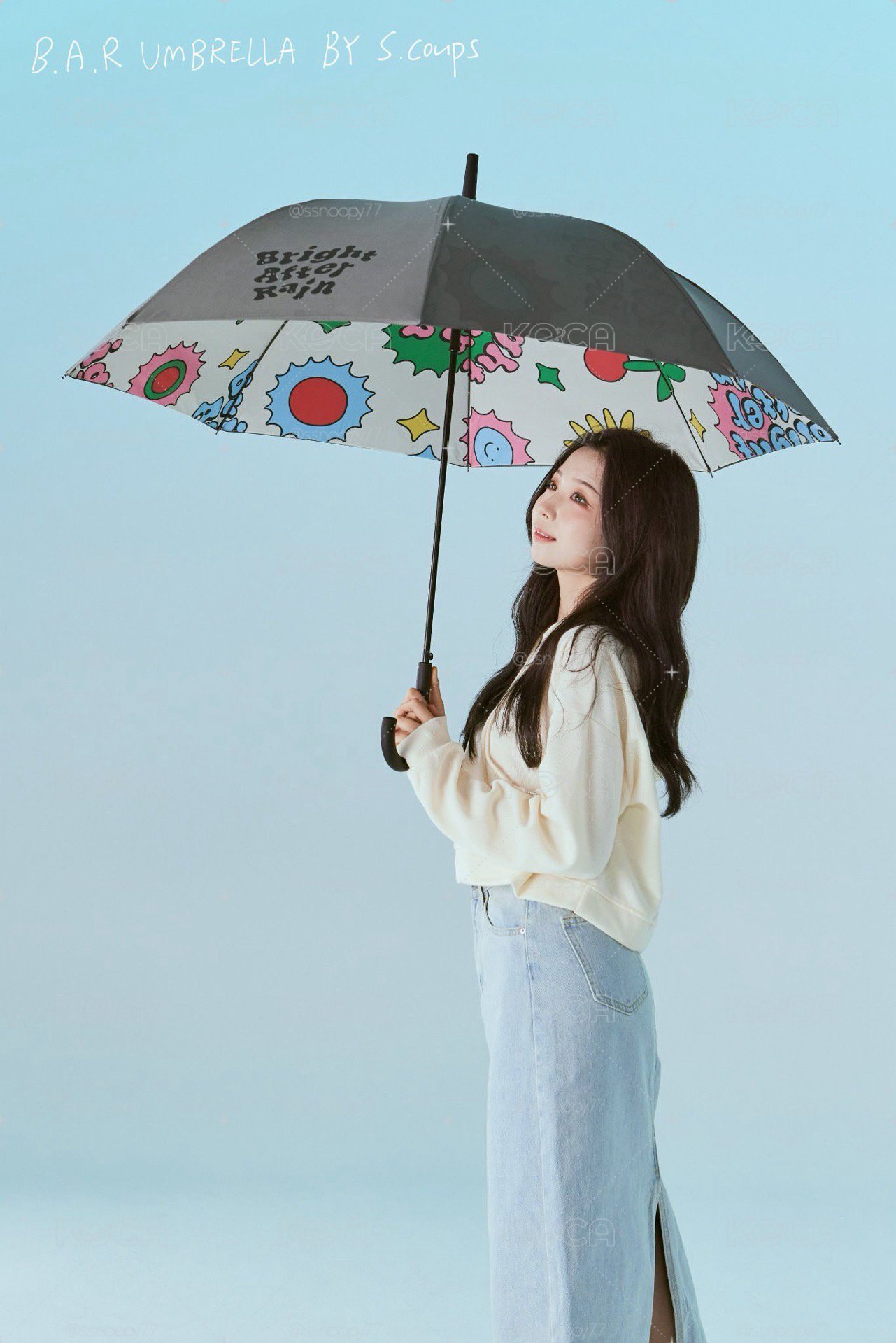 SVT 自製周邊 S.COUPS 雨傘