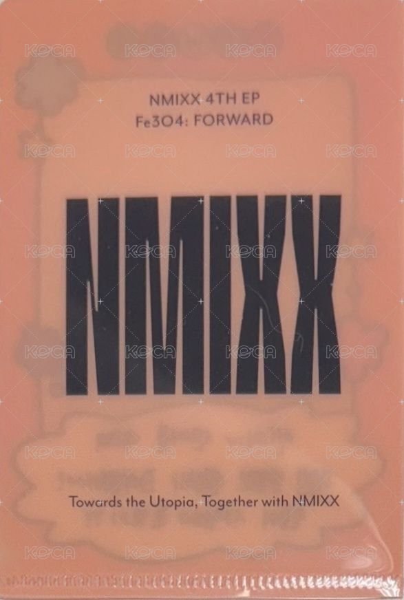 FORWARD mmt 預售 特典卡 卡夾 背面