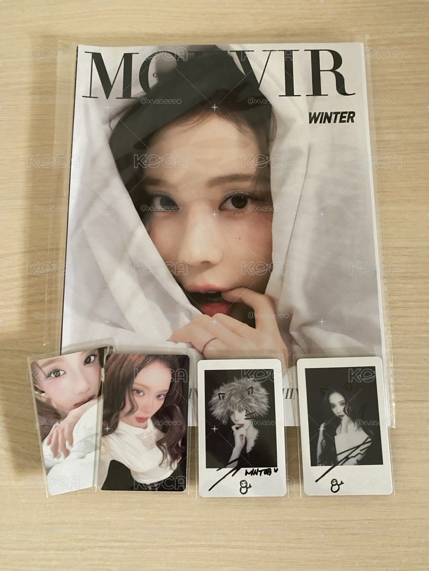 冬 全新未拆雜誌 含四張小卡