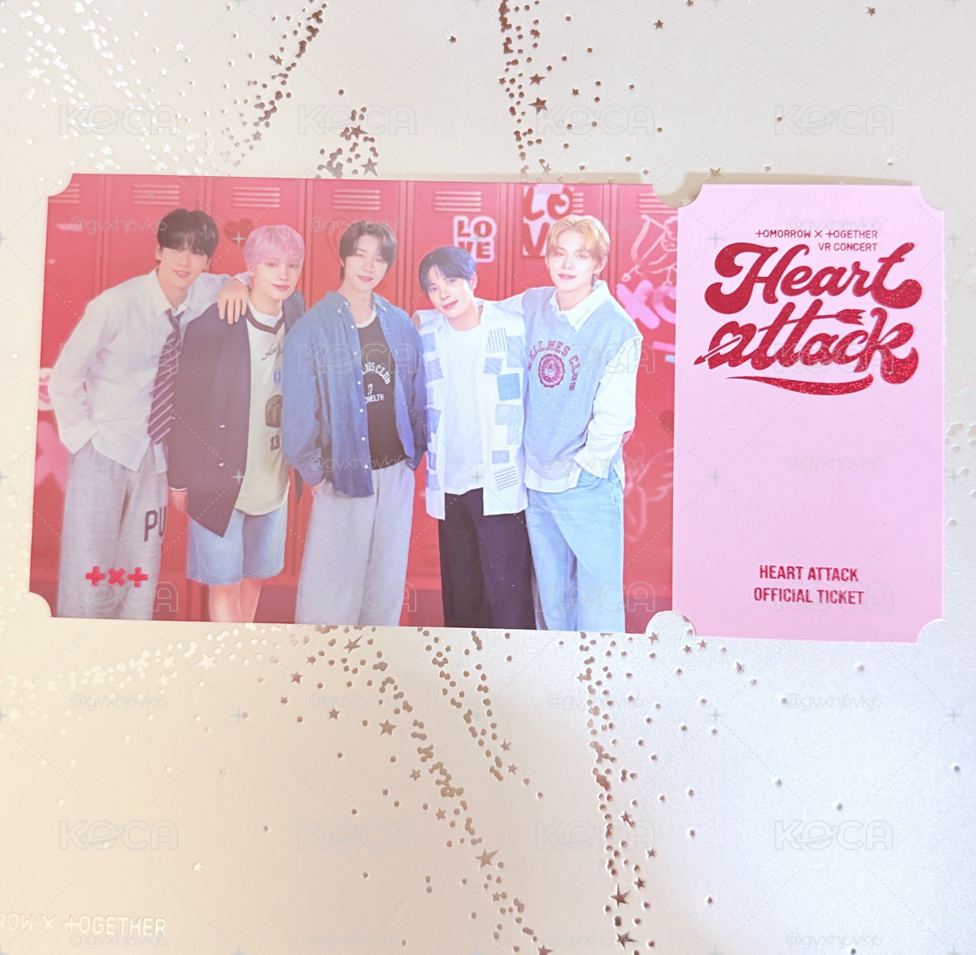 HEART ATTACK 電影票根 紀念票卡🎫